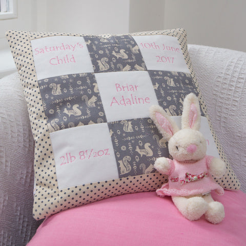 Grey Squirrel Memory Cushion